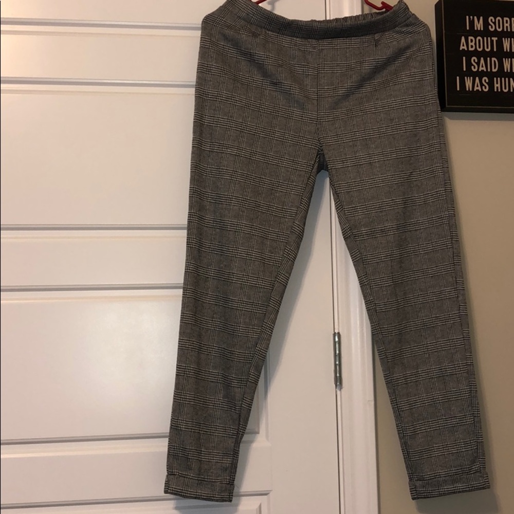 plaid pants
